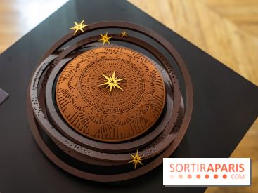 Bûche de Noël Opéra Garnier de la Maison du Chocolat 2025 - photos - A7C07775