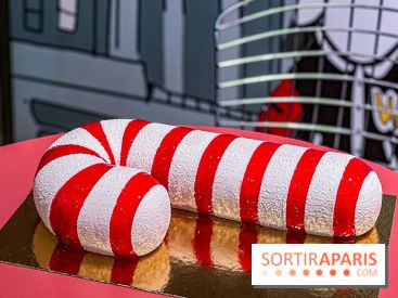 Candy Cake, la Bûche de Noël 2025 du Printemps Haussmann par Bryan Esposito, clin d'œil à New-York