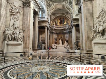 Ombre est lumière, mémoire des lieux : une exposition d'art contemporain au cœur du Panthéon