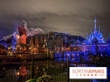 World of Frozen - chateau nuit