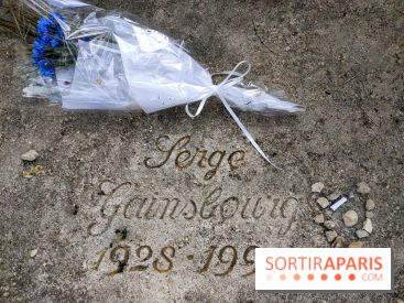 Visuels Paris - Tombe Serge Gainsbourg