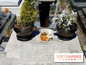 Visuels Paris - Tombe Juliette Gréco
