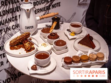 salon de thé chocolatier Chapon Saint-Germain-En-Laye - Yvelines:  chocolat chaud et gourmandises - photos