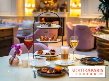 Le tea time de Noël du Scribe Paris Opéra 2025