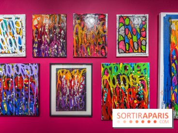 Mini Me : l'exposition de JonOne 100% groovy baby à la galerie Goldshteyn-Saatort - IMG 2325