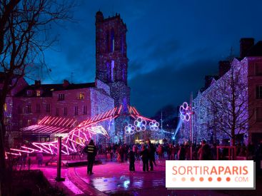 Lueurs de Mantes 2026, les photos du parcours lumineux gratuit des Yvelines