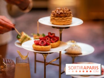 Le tea time Emily in Paris de l'Hôtel du Louvre - A7C04030