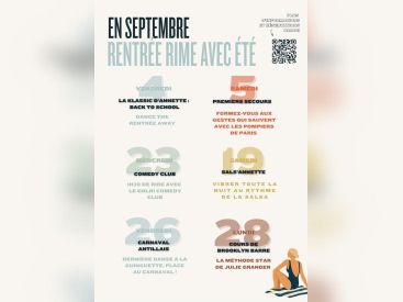 Annette K. célèbre le Paris des vacances en août