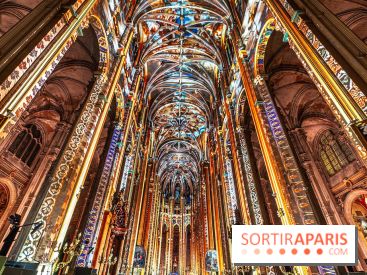 L'Odyssée Céleste à l'église Saint-Eustache à Paris, le nouveau spectacle Luminiscence