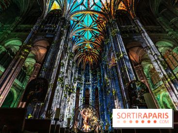 L'Odyssée Céleste à l'église Saint-Eustache à Paris, le nouveau spectacle Luminiscence 