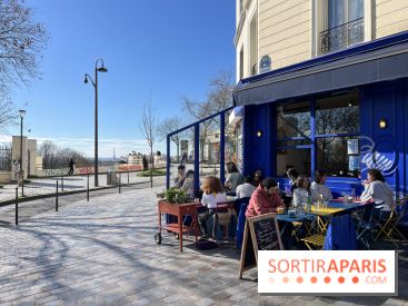 Moncœur Belleville - Terrasse vue Paris