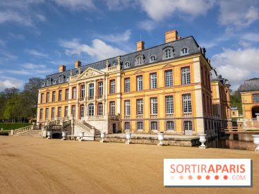 Les tulipes du Château de Dampierre, son jardin anglais et le jardin Le Nôtre