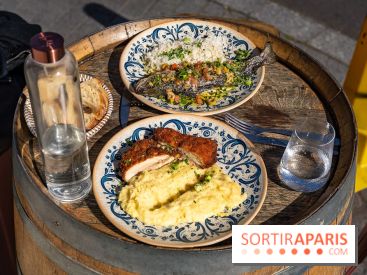 La Petite Marguerite, bouillon des puces de Saint-Ouen 93 - photos - table