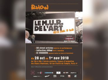 Le M.U.R de l'art aux Blancs Manteaux