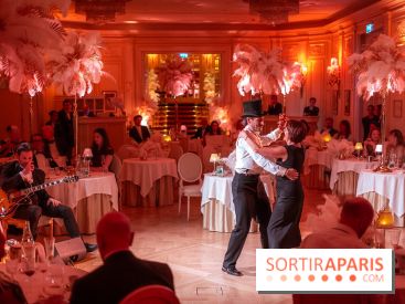 Soirée Gatsby au Ritz Paris, le dîner - spectacle exceptionnel - photos