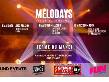 Campagne #36883 - affiche billet   MELODAYS reseaux