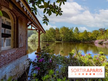 La réserve Naturelle des Etangs de Bonnelles, son pont kiosque, temple de l'amour et ses trésors