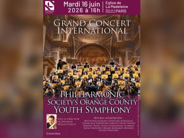 50 jeunes musiciens américains en concert à La Madeleine