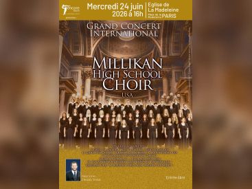 Le Millikan High School Choir en concert sacré exceptionnel à la Madeleine