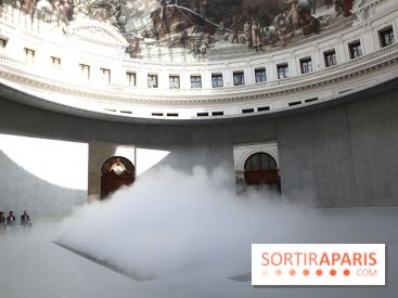Fujiko Nakaya : nos photos de sa sculpture de brouillard à voir à la Bourse de Commerce