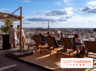 Douce-heure, la terrasse en rooftop des Galeries Lafayettes - photos