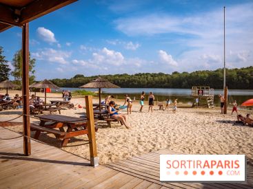 La plage et guinguette des Étangs de Hollande - photos