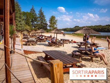La plage et guinguette des Étangs de Hollande - photos