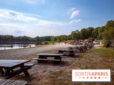 La plage et guinguette des Étangs de Hollande - photos