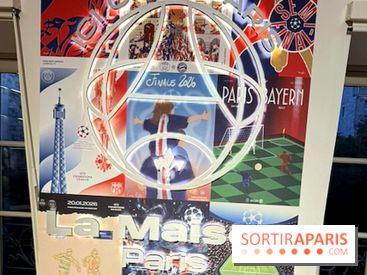 Ici C’est Paris La Maison : installation artistique du pop-up PSG