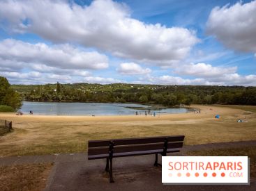 Île de loisirs du Val de Seine dans les Yvelines, plage, baignade et activités - photos