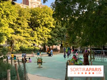 Square des Epinettes, le parc caché du 17e