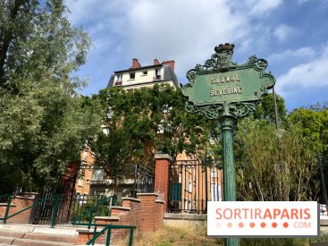 Le square Séverine, grand espace vert du 20e arrondissement