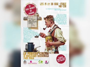 Le free market de Paname à la péniche Cinéma