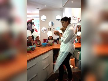 un anniversaire pour enfant à paris, cake l'atelier