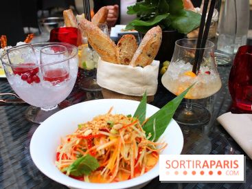 La terrasse du Buddha Bar Hotel Paris