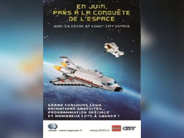 Pars à la conquête de l'Espace avec la Géode et Légo City Espace