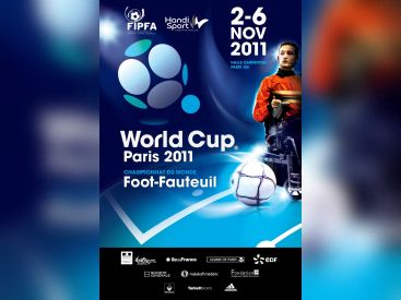 Coupe du Monde 2011, Foot-fauteuil, Handisport, Halle Carpentier