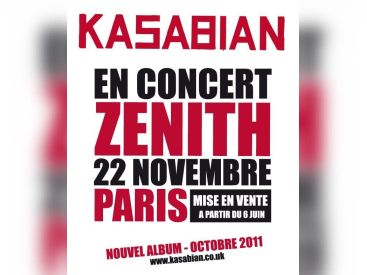 Kasabian Zénith 2011