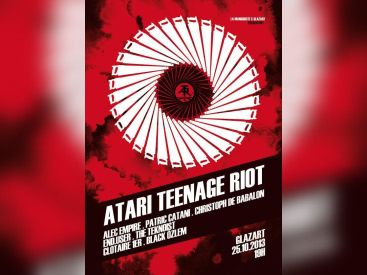 ATARI TEENAGE RIOT + ALEC EMPIRE + PATRIC CATANI + CHRISTOPH DE BABALON + END.USER + THE TEKNOIST + CLOTAIRE 1ER + BLACK OZLEM