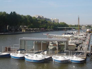 Bateaux électriques, Bassin de la Villette