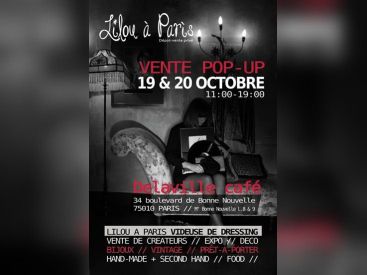 Vente pop-up Lilou à Paris