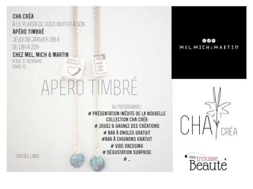 L'apéro timbré débarque à Paris le 30 janvier