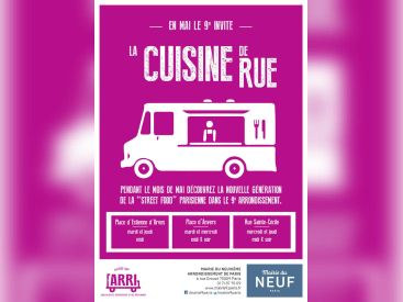 La mairie du 9ème invite la cuisine de rue