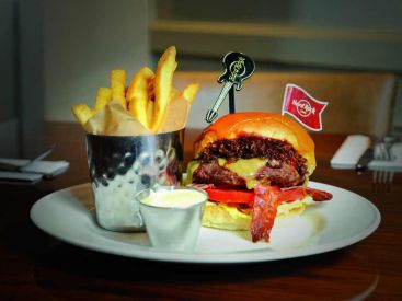 Le Whiskey burger au Hard Rock Café