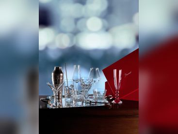 "Cocktail Party" au bar du Bristol avec Baccarat