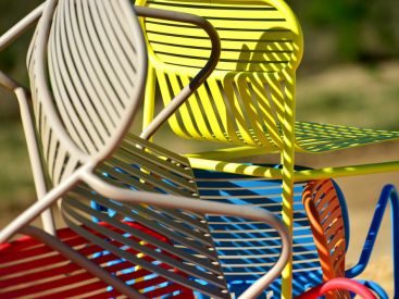 Terrasse éphémère OXYO à l’hôtel Marriott Champs Elysees 