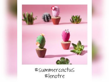 La tendance est au cactus chez Lenôtre