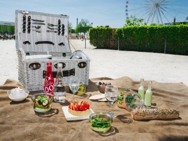 Le panier pique-nique 100% vegan du Burgundy