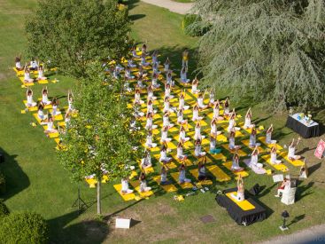 Stage de yoga au Trianon Palace de Versailles