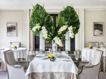 Menu "Truffe noire" au restaurant 2 étoiles Les Abeilles, Shangri La Hotel